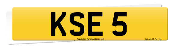 Registration number KSE 5